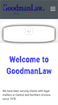 Mobile Screenshot of goodmanlaw.com